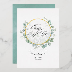 Geometric Eucalyptus Herbarium Garden Party