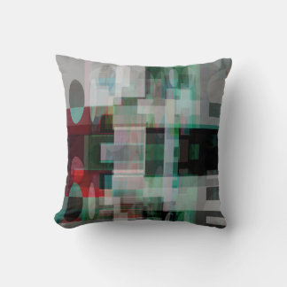 geometric evenings 001 throw pillow