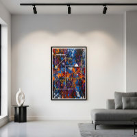 Geometric Explosion Urban Abstract