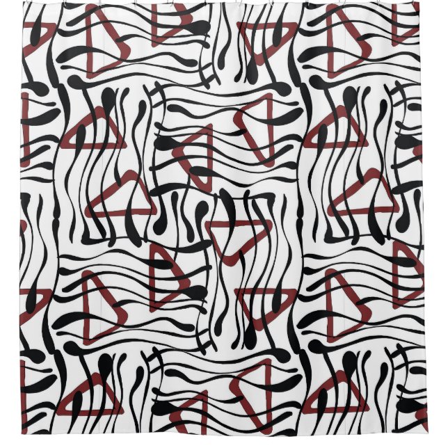 Geometric Fabric: Artistic Pattern Design. (Front)