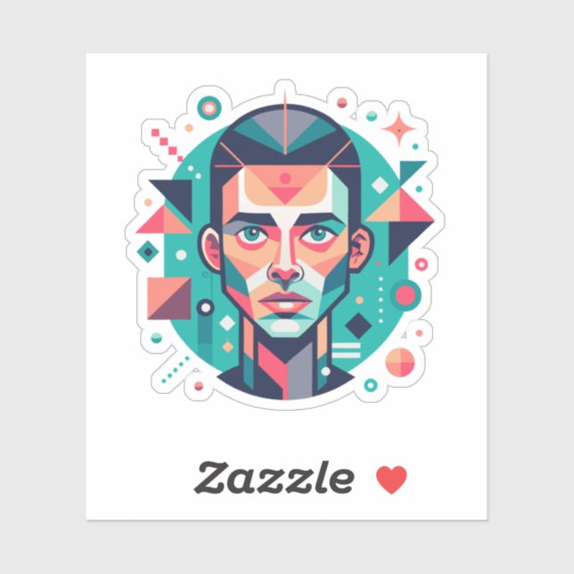 Geometric Face Portrait (Sheet)