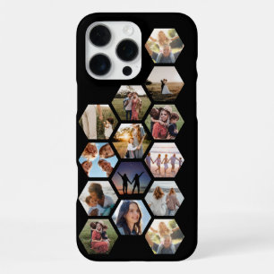 Geometric Family Photo Collage iPhone 16 Pro Max Case
