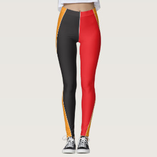 Geometric fantasy leggings