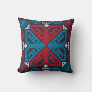 Geometric fashion classic cute-trendy colorful throw pillow