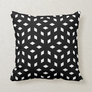 Geometric fashion for the home throw pillow