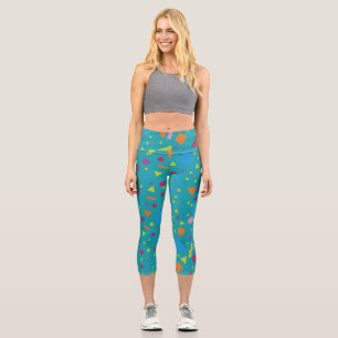 Geometric Figure Creation 1 Capri Leggings