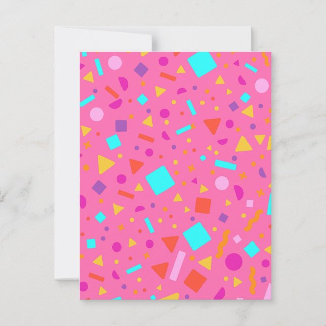 Geometric Figure Creation 4 Card (Front)