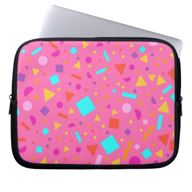 Geometric Figure Creation 4 Laptop Sleeve (Front)
