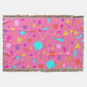 Geometric Figure Creation 4 Throw Blanket
