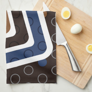 Geometric Figures 2 Kitchen Towel