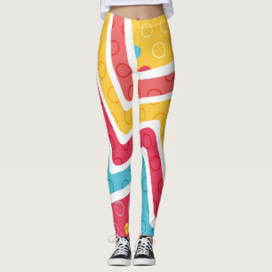 Geometric Figures 4 Leggings
