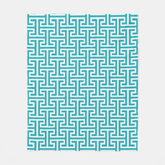 Geometric Fleece Blanket