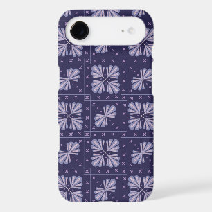 Geometric Flower Petals Abstract Repeat Pattern