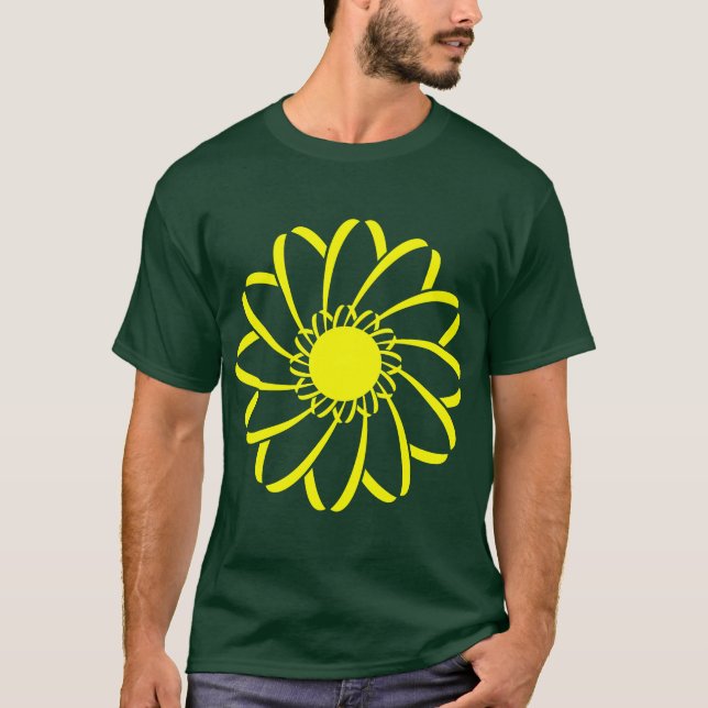 Geometric Flower T-Shirt (Front)