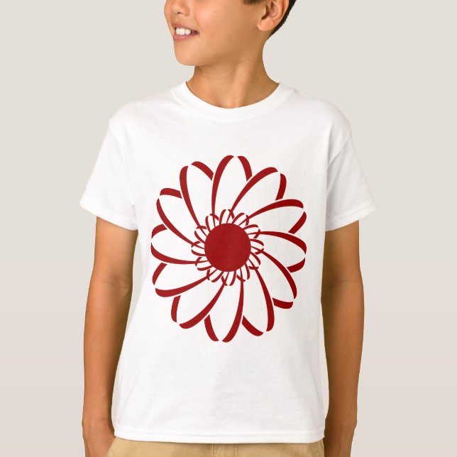 Geometric Flower T-Shirt (Front)