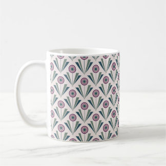 Geometric Flowers Coffee Mug