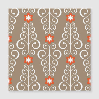Geometric Flowers: Vintage Seamless Design