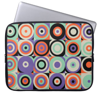 Geometric Forms, Abstract Vintage Design. Laptop Sleeve