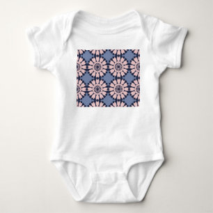Geometric Forms: Decorative Seamless Pattern. Baby Bodysuit