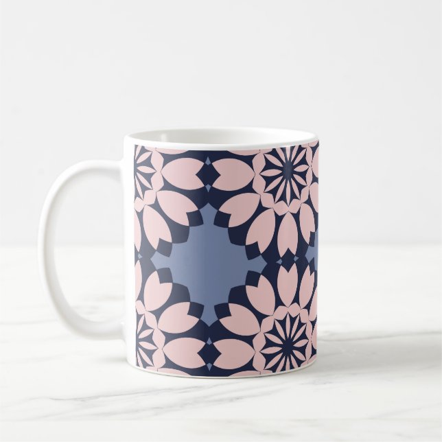 Geometric Forms: Decorative Seamless Pattern. Coffee Mug (Left)