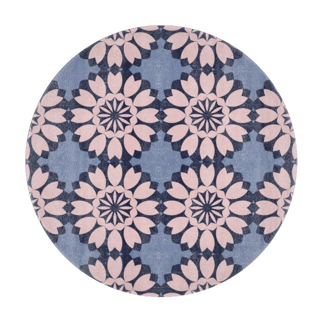 Geometric Forms: Decorative Seamless Pattern. Cutting Board (Front)