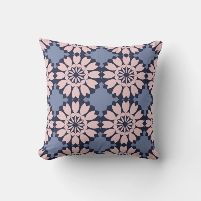 Geometric Forms: Decorative Seamless Pattern. Throw Pillow (Front)