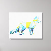 Geometric Fox Animal