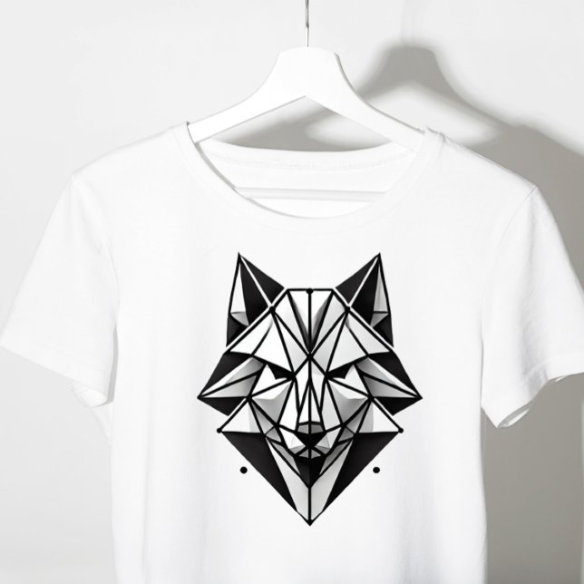 geometric fox t-shirt (Creator Uploaded)