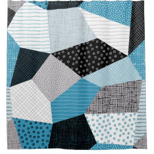 Geometric Freehand Drawing Patchwork Tiles