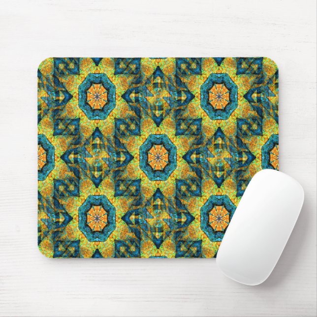 Geometric fun..... mouse pad (With Mouse)