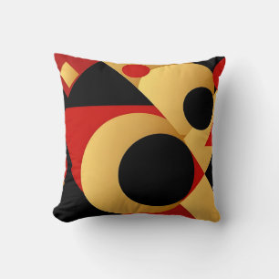 Geometric Fusion Throw Pillow