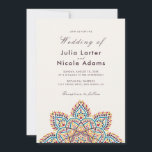 Geometric Glittering Metallic Luxury Wedding Invitation<br><div class="desc">Beautiful Invitation to celebrate Special occasions and festivals comes with digital and E-invitation as per your request. We would love to replicate our designs to make multiple products like rsvp cards, labels envelopes, and more. Customization is available for ready to print on request at info@shamaurcreatif@gmail.com Look Forward to hearing from...</div>