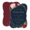 Geometric Gold Glitter Red Spanish Wedding