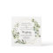 Geometric Gold Tropical Green Front & Back Wedding