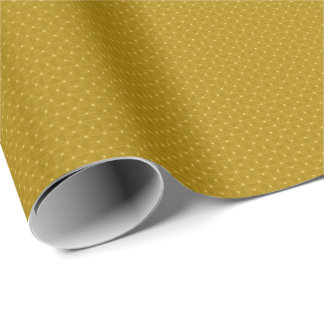 Geometric Gold Wrapping Paper – Luxurious Elegance