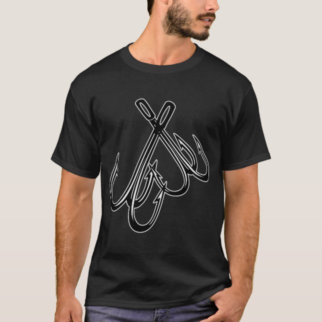 Geometric Goldfish Red T-Shirt (Front)