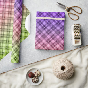 Geometric, gradient, Ombre  Wrapping Paper