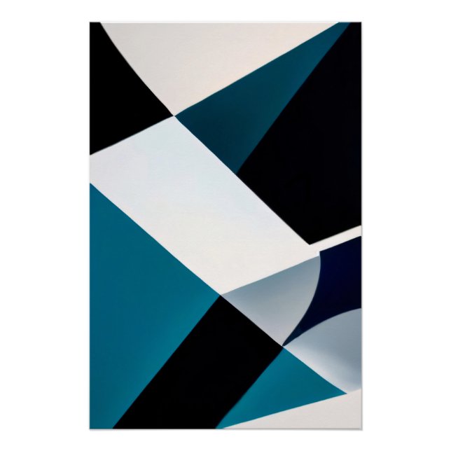 Geometric Gradients Poster (Front)