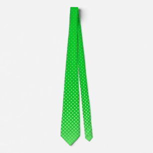 Geometric Green  Tie