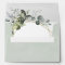 Geometric Greenery Modern Gold Succulent Wedding