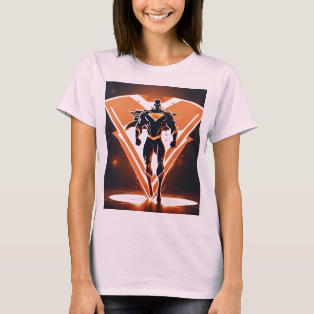 Geometric Guardian T-Shirt (Front)
