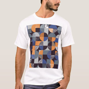 Geometric Handdrawn: Creative Seamless Doodles. T-Shirt