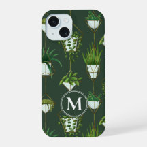 Geometric Hanging Houseplant Pattern