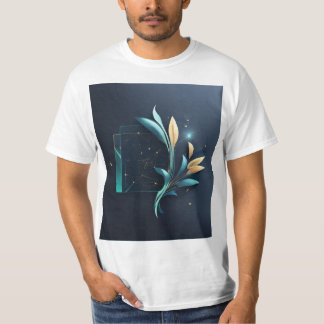 "Geometric Harmony: A Bold Exploration of Graphic  T-Shirt