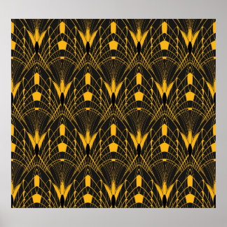 Geometric Harmony: Digital Ornament Design Poster