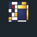 Geometric Harmony – Midnight Luxury Canvas Print<br><div class="desc">Elevate your living space with this modern geometric abstract artwork, inspired by Bauhaus design principles. Featuring a bold blend of midnight blue, luxurious gold, and deep burgundy, balanced with crisp off-white and black lines, this square canvas print adds a sophisticated touch to any room. Perfect for contemporary home decor, office...</div>