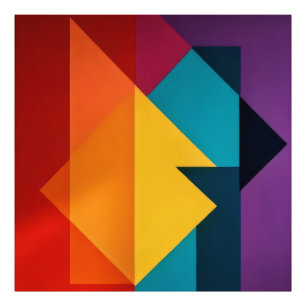 Geometric Harmony Photo Print