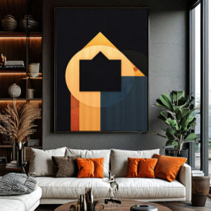 Geometric Harmony Poster