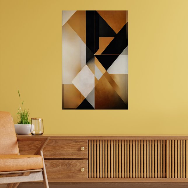 Geometric Harmony Poster (Living Room 2)