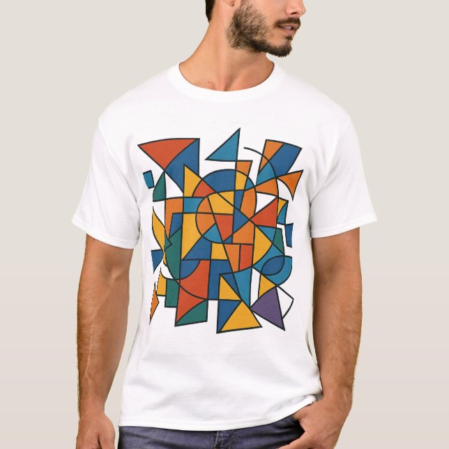 Geometric Harmony T-Shirt (Front)